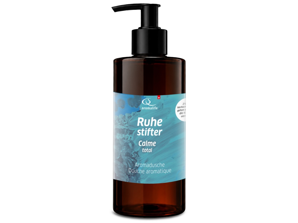 Packshot_AROMALIFE_Aromadusche_Ruhestifter_100_ml_1200x900