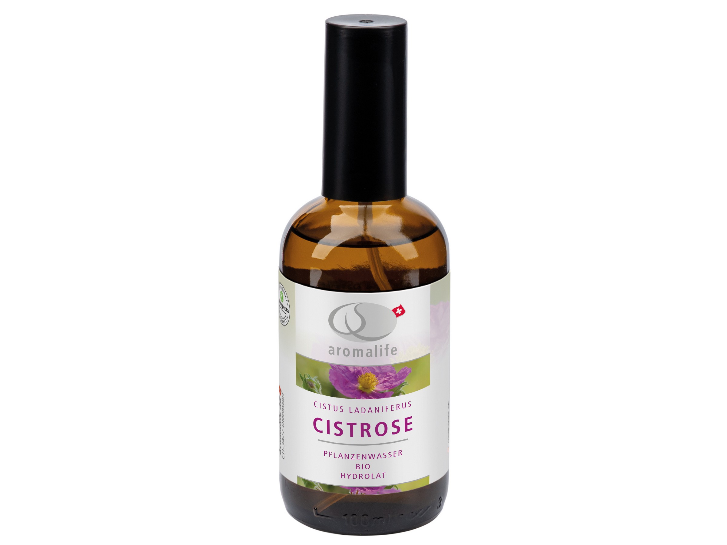 Packshot_AROMALIFE_Cistrose_Pflanzenwasser_Spray_100_ml_-_BIO_ebi-online-web