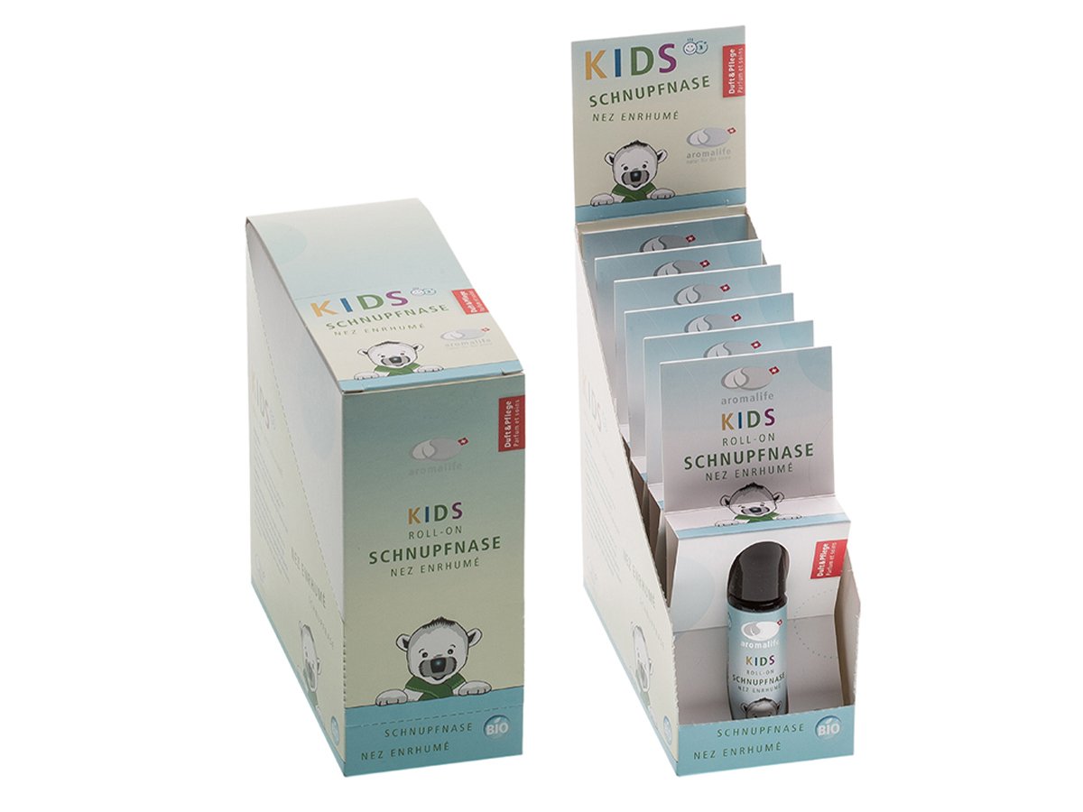 Packshot_AROMALIFE_Kids_Schnupfnase_Roll-on_Display_6_x_10_ml_ebi-online-web
