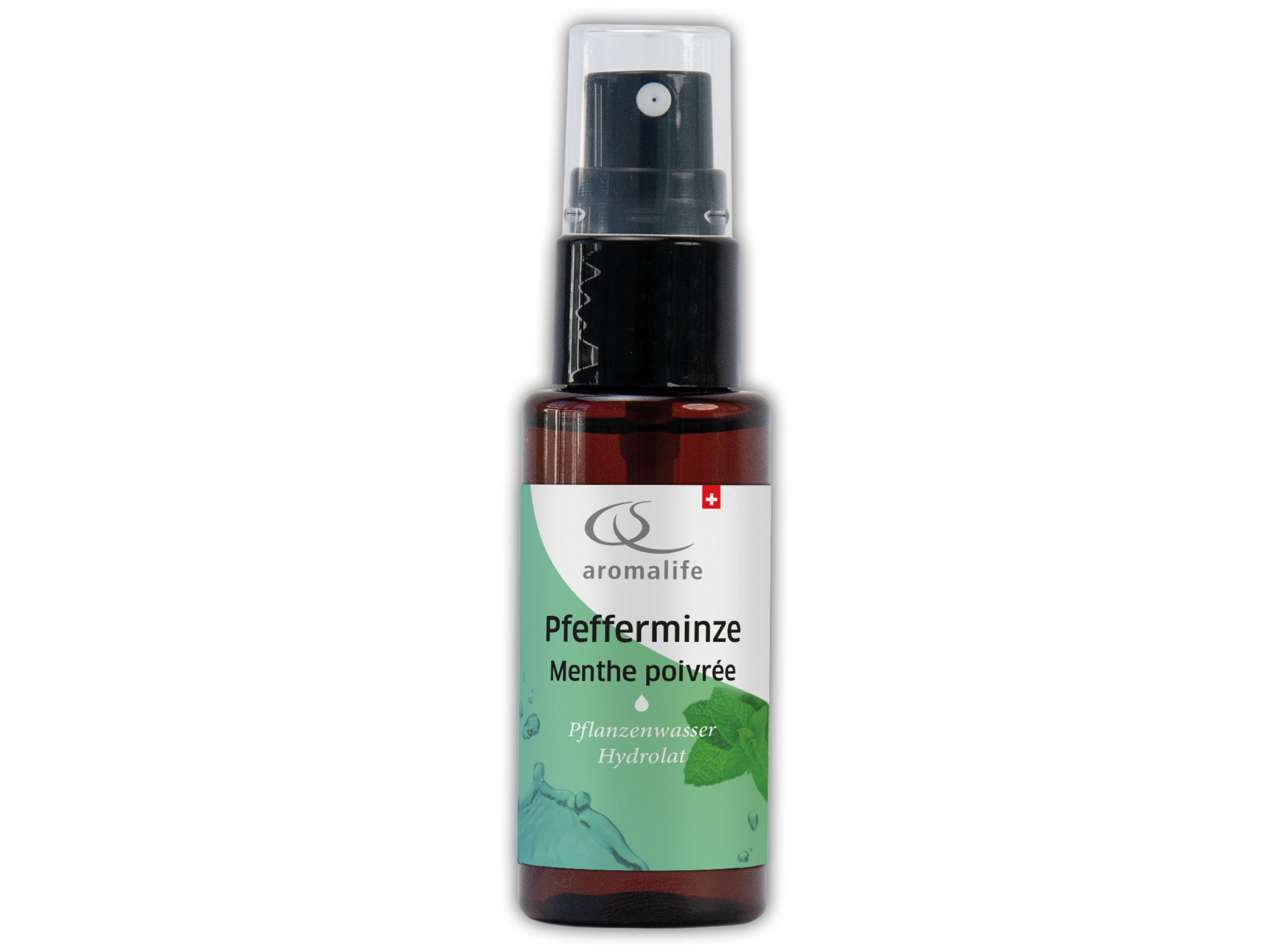 Packshot_AROMALIFE_Pfefferminze_Pflanzenwasser_Spray_30_ml_ebi-online-web