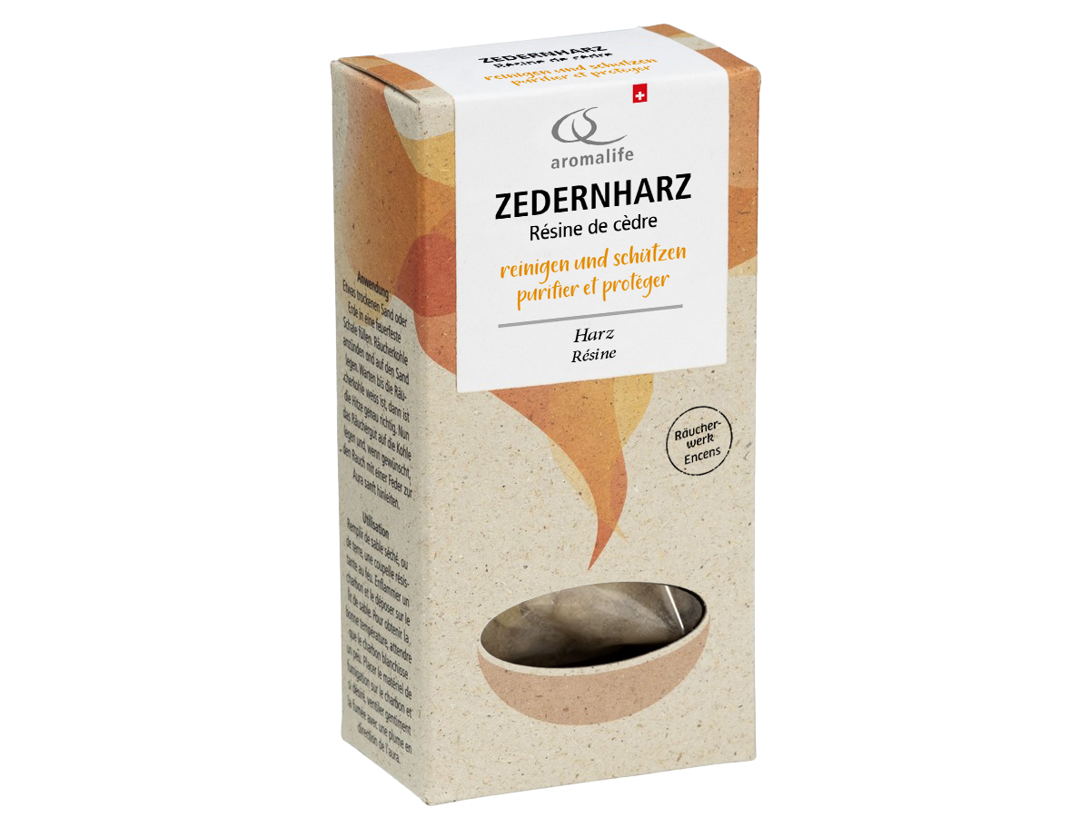Räucherwerk Zedernharz