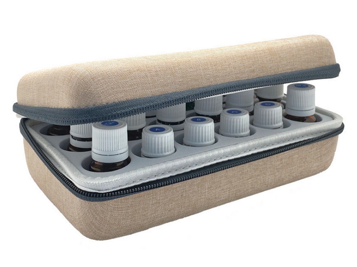 Packshot_AROMALIFE_Synelia_Tasche_beige_halb_geöffnet_ebi-online-web