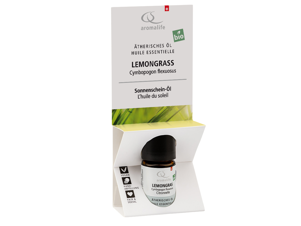 TOP Lemongrass ätherisches Öl - BIO