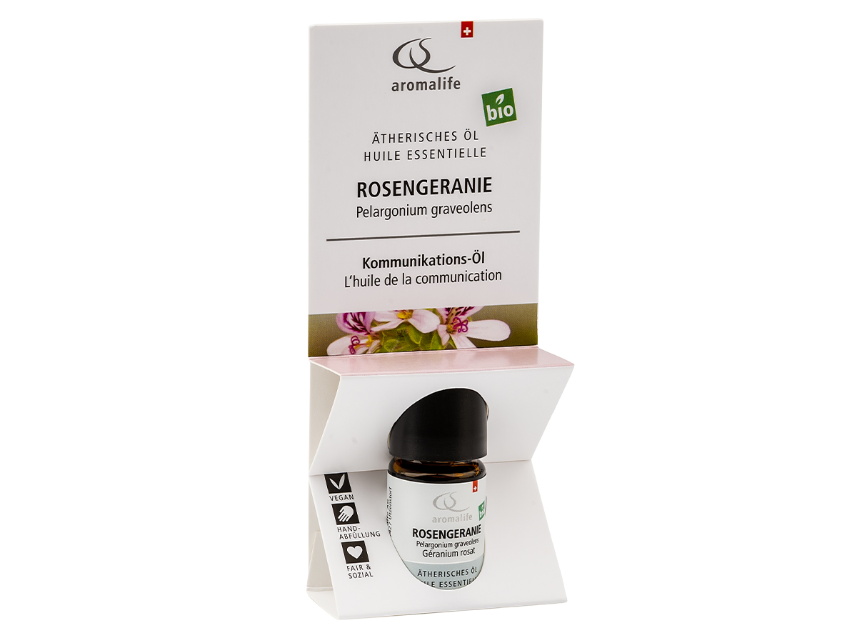 TOP Rosengeranie ätherisches Öl - BIO