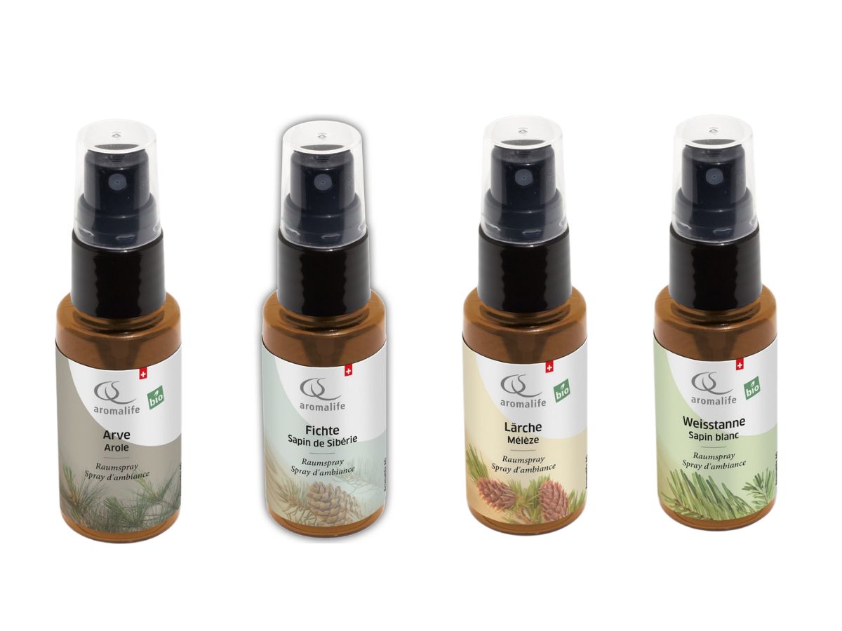 Packshot_AROMALIFE_Waldbaden_Raumspray_Geschenkset_4_x_30_ml_aromalife.ch
