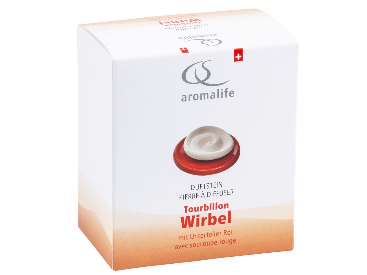 Packshot_AROMALIFE_Wirbel_&_Unterteller_rot_Duftsteinset