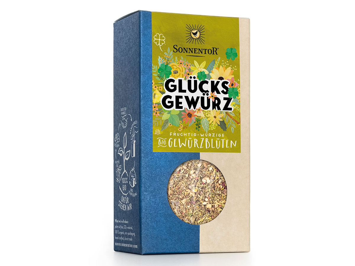 Packshot_Sonnentor_Gewürzblüten_Glück