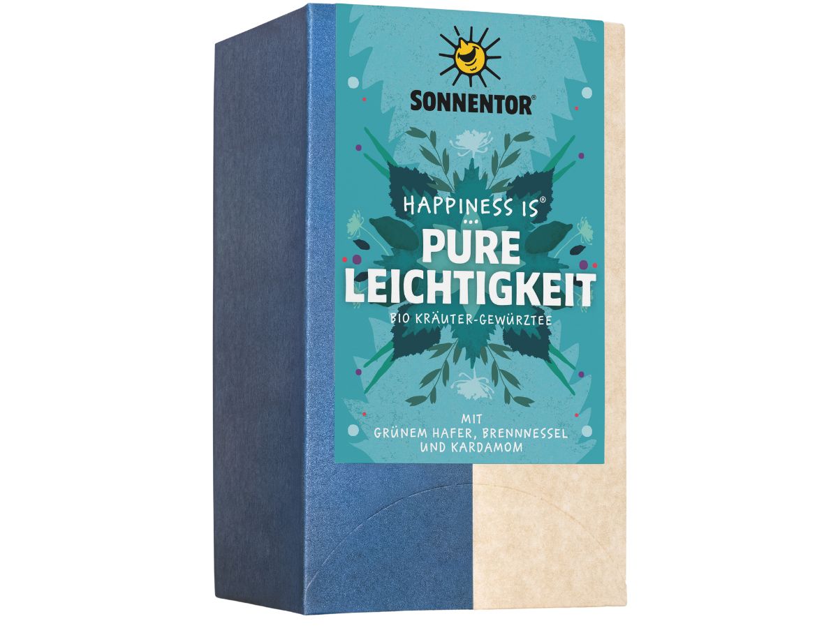 Packshot_Sonnentor_Happiness_is_Pure_Leichtigkeit_Tee_Btl._à18_(Bio)_ebi-online-web