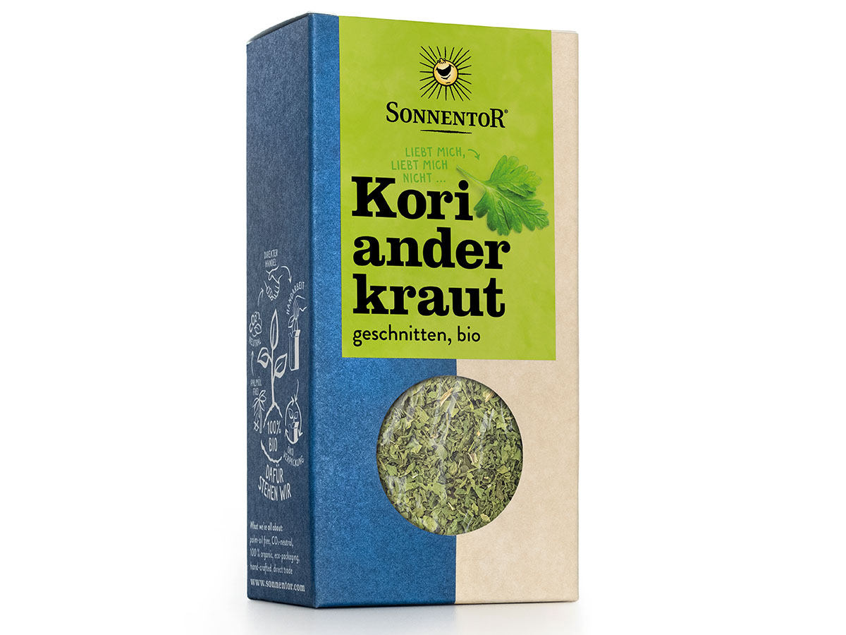 Packshot_Sonnentor_Korianderkraut_geschnitten