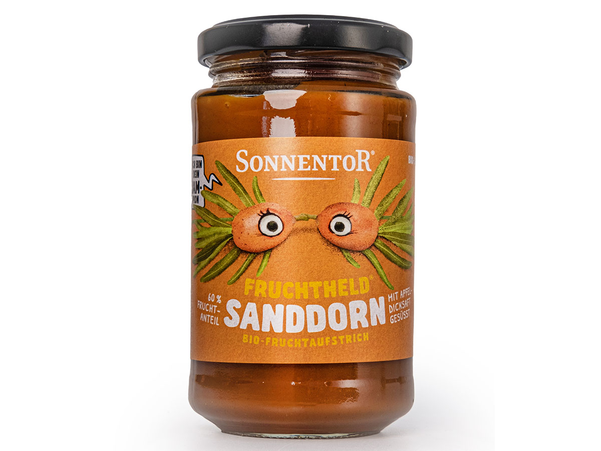 Packshot_Sonnentor_Sanddorn_Fruchtaufstrich