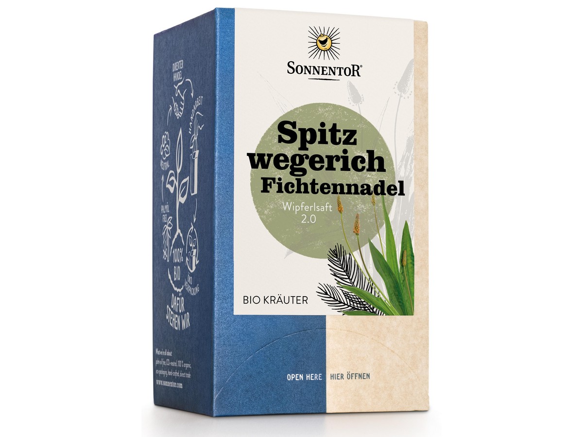 Packshot_Sonnentor_Spitzwegerich_Fichtennadel_Tee