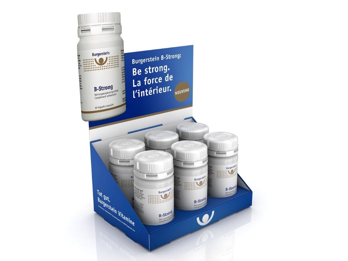 Bild_Thekendisplay_Burgerstein_B-Strong_f