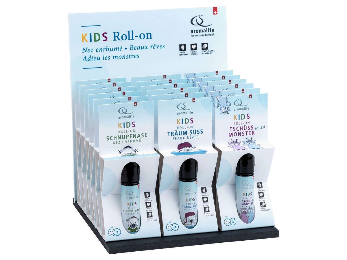 Packshot_AROMALIFE_Thekendisplay_KIDS_Roll-on_assortiert_f